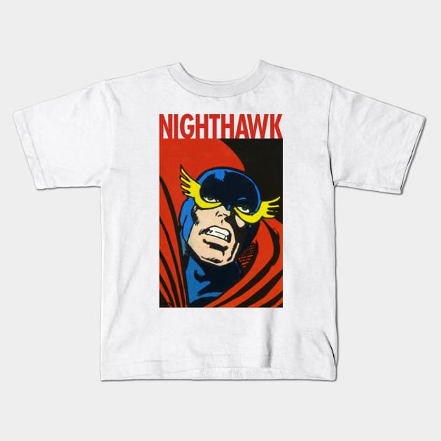Defender: Nighthawk Kids T-Shirt by HustlerofCultures